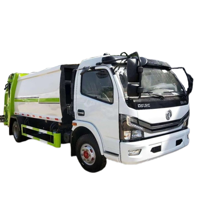 DongFeng একক ক্যাব মিউনিসিপ্যাল ​​স্যানিটেশন ট্রাক 165hp বাম হাত 4x2 ড্রাইভ