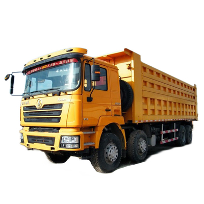 হেভি ডিউটি ​​শ্যাকম্যান F3000 8x4 ডাম্প ট্রাক ইউরো 2 নির্গমন 380hp 10MT ডিজেল টিপার ক্যাবের হাইড্রোলিক সাসপেনশন