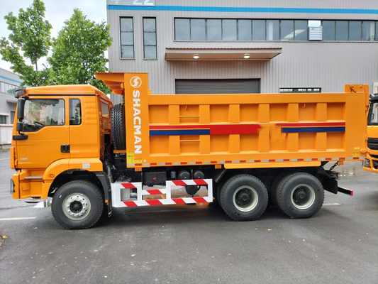 Shacman H3000 ভারী 6x4 ডাম্প ট্রাক 380hp 10MT মাইনিং 50 টন অফরোড 10 চাকা
