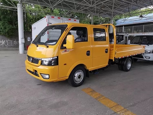 DONGFENG হালকা কার্গো ট্রাক ডাবল ক্যাব রো ট্রাক বেড কার্গো লাইট 90Hp ডিজেল ইঞ্জিন