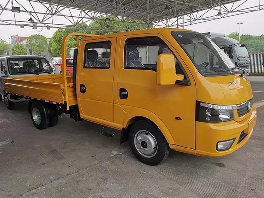 DONGFENG হালকা কার্গো ট্রাক ডাবল ক্যাব রো ট্রাক বেড কার্গো লাইট 90Hp ডিজেল ইঞ্জিন