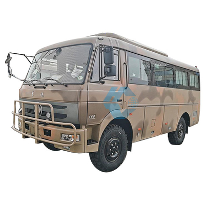 ডংফেং অফ রোড যানবাহন 4x4 6x6 অফ রোড বাস 6.7 মি বডি ম্যানুয়াল ট্রান্সমিশন