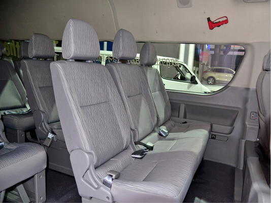 HIACE 18 সিটার মিনিবাস পিওর ইলেকট্রিক পাবলিক বাস পাওয়ার প্যাসেঞ্জার সিটি শাটল সার্ভিস