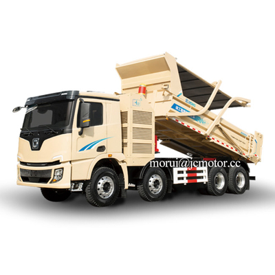 OEM 8x4 ডাম্প ট্রাক নগর নির্মাণের জন্য নতুন শক্তি হাইড্রোজেন জ্বালানী সেল মক পরিবহন
