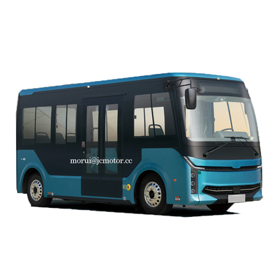 OEM 6m BEV ছোট বৈদ্যুতিক সিটি বাস নগর যাত্রী পরিবহন পূর্ণ লোড 200km