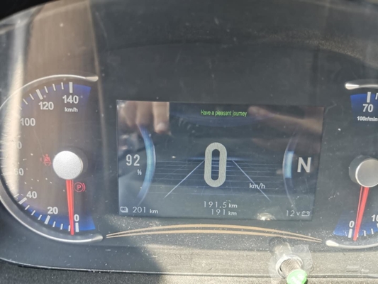 DONGFENG নিউ এনার্জি ইলেকট্রিক ডেলিভারি ট্রাক 66.8kwh রেঞ্জ 250km ABS হাইড্রোলিক ব্রেক সহ