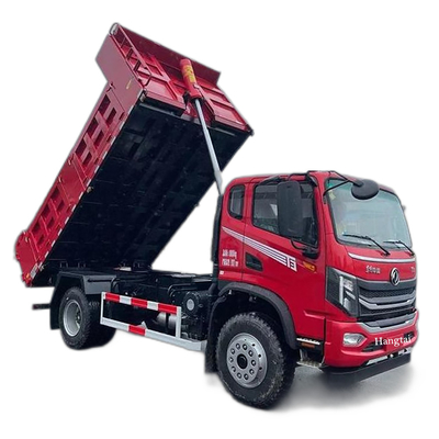 GVW 165HP ডিজেল ইঞ্জিন ট্রাক টিপার 4x2 18 টন ডাম্প ট্রাক হুইলবেস 3550mm