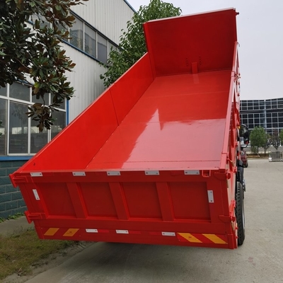 GVW 165HP ডিজেল ইঞ্জিন ট্রাক টিপার 4x2 18 টন ডাম্প ট্রাক হুইলবেস 3550mm