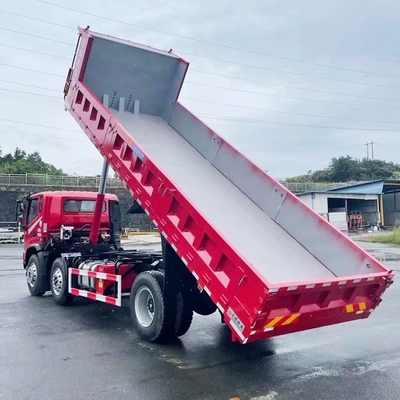 DONGFENG 6x2 ভারী ডাম্প ট্রাক 4.5 - 5.8M কার্গো বক্স 16000kg লোড ক্ষমতা