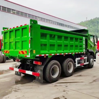 উচ্চ ক্ষমতার 25 টন 6x4 ডাম্প ট্রাক 270HP 4.5M GVW 6 সিলিন্ডার