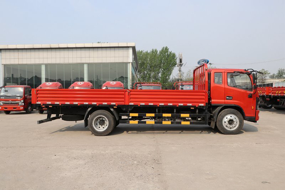 লম্বা 6800mm হালকা কার্গো ট্রাক লজিস্টিক ট্রান্সপোর্টেশন কলাম প্লেট 8MT ট্রান্সমিশন এয়ার ব্রেক