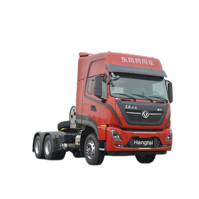 LNG 6x4 হেভি ডিউটি ​​ট্রাক্টর ট্রাক 470hp ট্র্যাকশন ভর 39.5 টন লজিস্টিক ট্রান্সপোর্ট