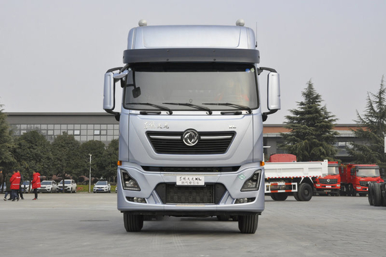 CNG Dongfeng ট্রেলার ট্রাক হেড 460HP 500HP 12 গিয়ার ম্যানুয়াল ট্রান্সমিশন