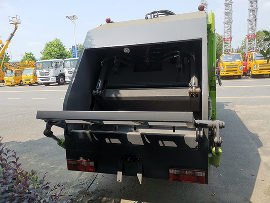 4x2 হুইল মিউনিসিপ্যাল ​​আবর্জনা ট্রাক 3300 মিমি হুইলবেস ট্র্যাশ পরিবহন ট্রাক