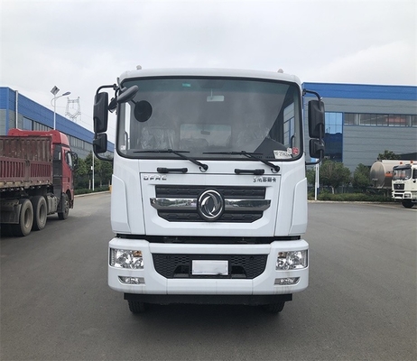 মাঝারি ভারী দায়িত্ব পৌর বর্জ্য ট্রাক 4x2 10cbm ডিজেল আবর্জনা বিন লরি