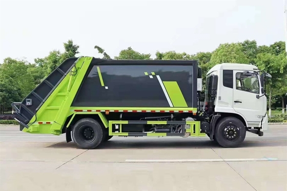 মাঝারি আবর্জনা সংগ্রাহক ট্রাক 210 HP 14 Cbm লোড ক্ষমতা 7500KG