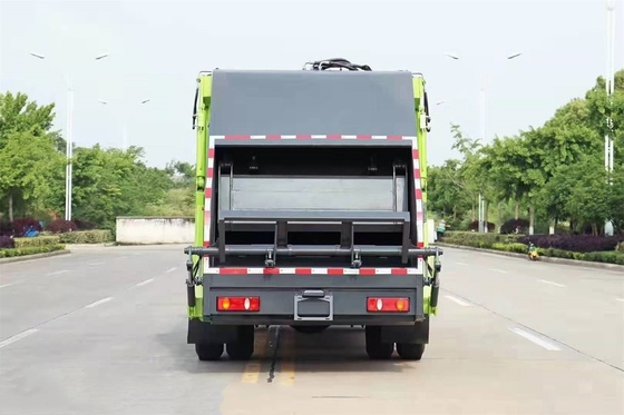 মাঝারি আবর্জনা সংগ্রাহক ট্রাক 210 HP 14 Cbm লোড ক্ষমতা 7500KG