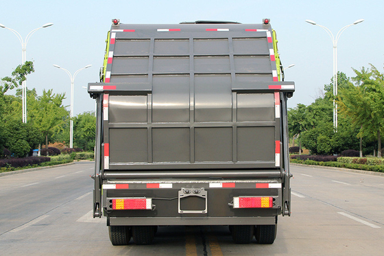 ভারী 6x4 পৌর স্যানিটেশন ট্রাক 18 Cbm ট্রাক 10 টন রিফিউজ সংগ্রহের যানবাহন