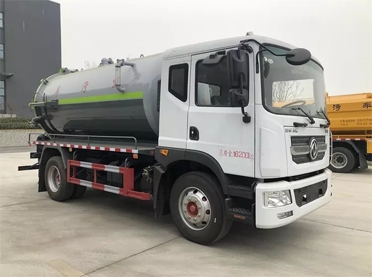 মিডিয়াম ফেকাল সাকশন ট্রাক 11.5 CBM ডিজেল 200 HP স্যুয়েজ সাকশন ট্যাঙ্কার ট্রাক