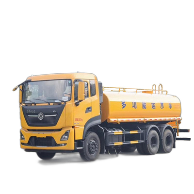 ভারী 6x4 290HP মিউনিসিপ্যাল ​​স্যানিটেশন ট্রাক ম্যানুয়াল 9MT 20cbm স্প্রিঙ্কলার গাড়ি