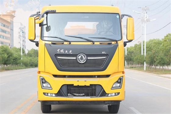 ভারী 6x4 290HP মিউনিসিপ্যাল ​​স্যানিটেশন ট্রাক ম্যানুয়াল 9MT 20cbm স্প্রিঙ্কলার গাড়ি