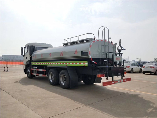 মিউনিসিপাল ডংফেং ওয়াটার ট্রাক ট্যাঙ্ক কার 6x4 290 HP শহুরে বিশুদ্ধতার জন্য