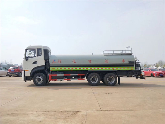 মিউনিসিপাল ডংফেং ওয়াটার ট্রাক ট্যাঙ্ক কার 6x4 290 HP শহুরে বিশুদ্ধতার জন্য