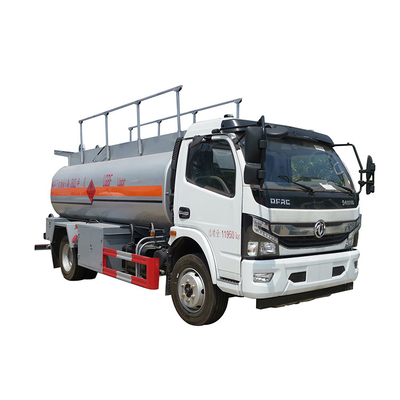 170 HP ডিজেল ইঞ্জিন তেল পরিবহন ট্রাক 8.5 CBM হুইলবেস 3800mm