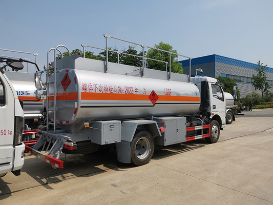 170 HP ডিজেল ইঞ্জিন তেল পরিবহন ট্রাক 8.5 CBM হুইলবেস 3800mm