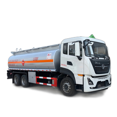 DONGFENG 6x4 হেভি ডিউটি ​​ট্রাক পরিবহন ট্যাঙ্কার 300 HP 23.3 Cbm