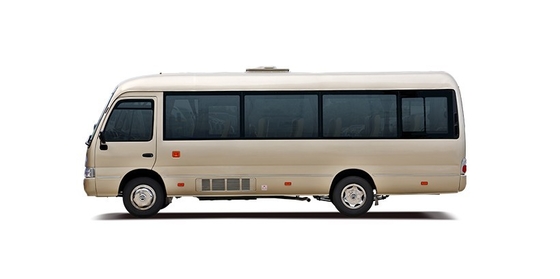 10 - 28 চামড়ার আসন ডিজেল ছোট কোস্টার বাস 7m 148hp পাওয়ার কোস্টার