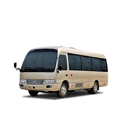 10 - 28 চামড়ার আসন ডিজেল ছোট কোস্টার বাস 7m 148hp পাওয়ার কোস্টার