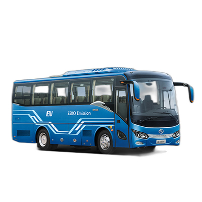 4300mm হুইলবেস ট্যুরিস্ট কোচ বাস পিওর ইলেকট্রিক 39 সিটার লেফট স্টিয়ারিং