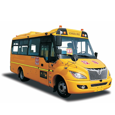 6.5m 80km/h স্কুল হলুদ শাটল বাস 24 - 32 আসন 115hp ডিজেল পাওয়ার