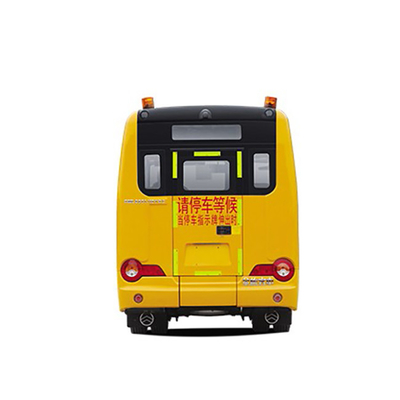 100hp 10 - 19 সিটার স্টুডেন্ট শাটল বাস 5.5m ডিজেল ইঞ্জিন পাওয়ার 80km/h