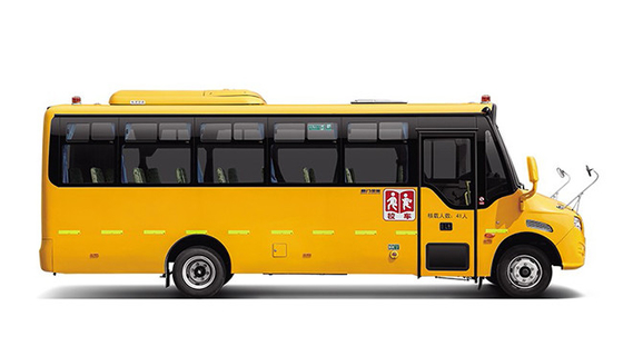 ছাত্র 130hp হলুদ স্কুল বাস পরিবহন 7m 24 - 41 আসন ডিজেল ইঞ্জিন