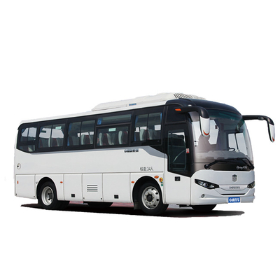 বাম স্টিয়ারিং ইলেকট্রিক কোচ বাস 200 - 250KM মাইলেজ EV 34 সিটার ট্যুরিস্ট বাস